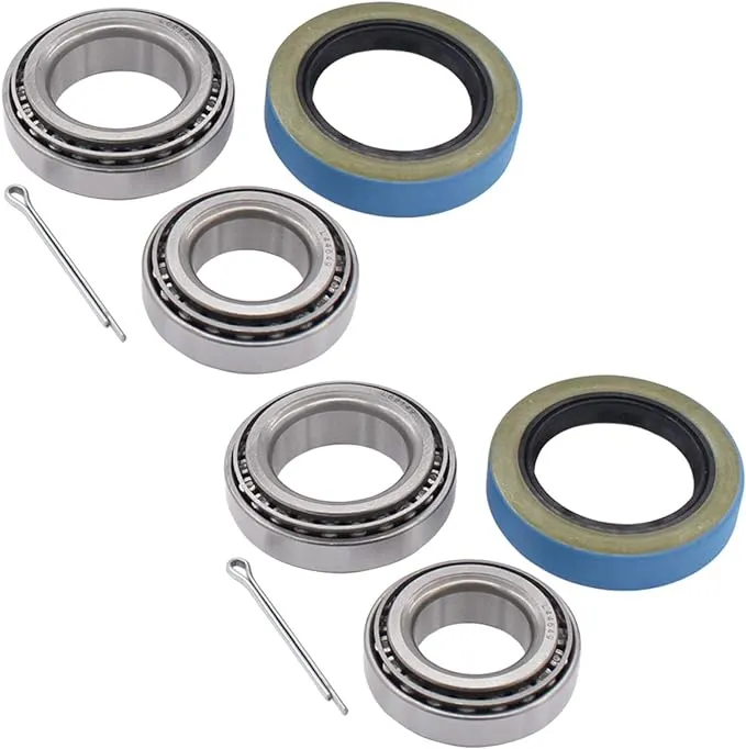 ApplianPar Pack of 4 Trailer Hub Bearings Kit L68149 L44649 for 3500 1.719 inch Spindle 84 Axle