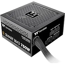 Thermaltake Smart BM3 750W 80Plus Bronze ATX 3.0 & PCIE 5.0 Ready Semi-Modular Power Supply; 105°C/221°F Japanese Capacitor; 5 Year Warranty; PS-SPD-0750MNFABU-3