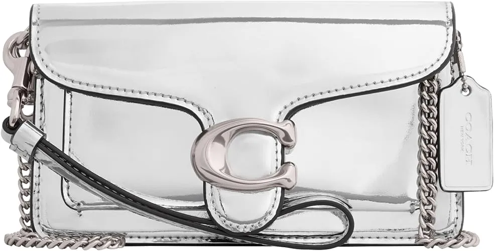 Coach Tabby Crossbody In Silver Metallic - NWT