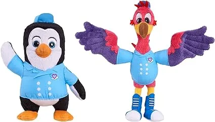 Disney Jr Tots Pip and Freddy Plush Bundle 2 Pack