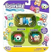 Little Live Pets - Squirkies: 3 Pack: Metallic Cheeky Pop Monkey | Interactive Fidget Toys, Fidget Feature, Click, Flick, Tangle, Pop, 30+ to Collect, Multiple Fidget Points, for Kids Ages 5+.