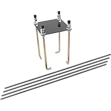 Basketball Hoop Anchor Kit, Universal Fit Ground Anchor Kit, Basketball Mounting Kit for Easy Relocation and Compatible with All Basketball Goals