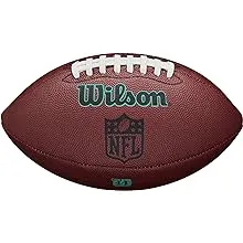 WILSON NFL Ignition Gen Green Football - Brown, Peewee Size