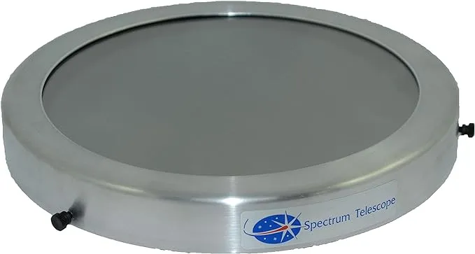 Spectrum Telescope Glass Solar Filter: 5&#034; Cell Inside Diameter # ST500G