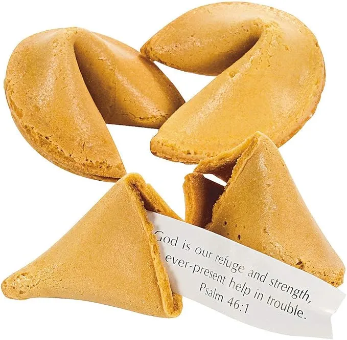 Bible Verse Fortune Cookies - Easter & Easter Candy & Chocol