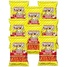 Chester's Flamin' Hot Fries, 1.75 oz Bags (Pack of 8)