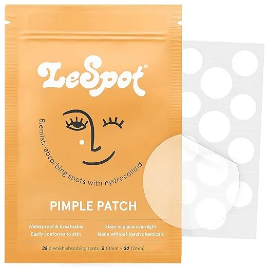 LeSpot Pimple Patches for Face – Effective & Invisible Hydrocolloid Acne Patches ...