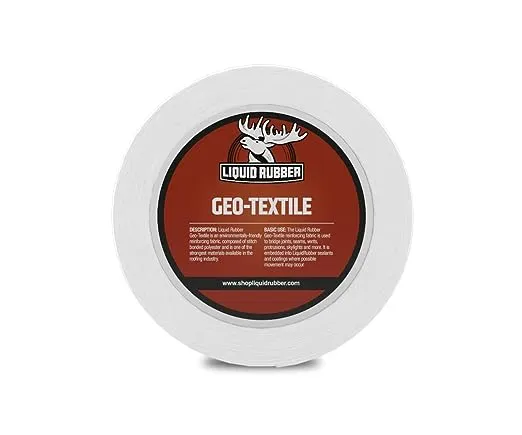 Liquid Rubber Geo-Textile - Fix Leaks - Repair and Restore - Easy to Use, 4 Inch x 160 Foot Roll