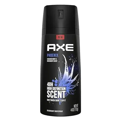 Axe Deodorant Body Spray, 4 oz (4 Pack)