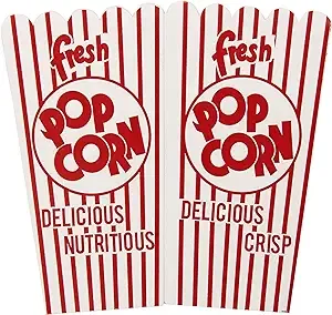 44e Open Top Popcorn Boxes ( Pack of 25ct)