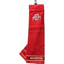 Ohio State Buckeyes Embroidered Golf Towel