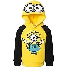 Despicable Me Minions Fleece Pullover Hoodie Toddler to Big Kid