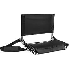 Cascade Mountain Tech Wide Stadium Seat (Black)