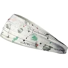 JUNK Brands Dysfunction Big Bang Lite Headband, One Size,White