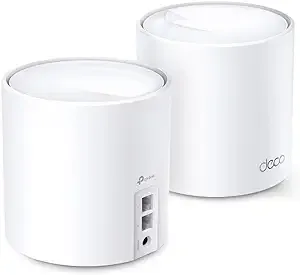 TP-Link Deco X20(2-pack) AX1800 Whole Home Mesh Wi-Fi 6 System