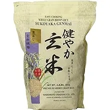 Sukoyaka Brown Rice, Genmai, 15-Pound (1-Pack)