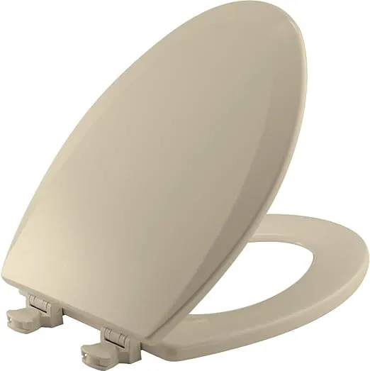 Church 585EC Lift-Off Wood Elongated Toilet Seat, Available in Various Colors