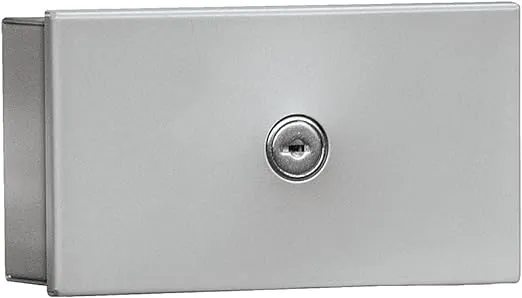 Salsbury Industries Key Keeper Aluminum Surface Mounted USPS Access