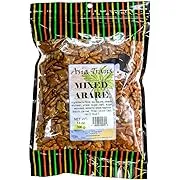 Asia Trans Mixed Arare Rice Crackers - Hawaiian Favorite - Sweet & Salty Japanese Crunchy Gourmet Trail Mix Snack