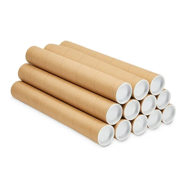 Stockroom Plus 12-Pack Mailing Tubes