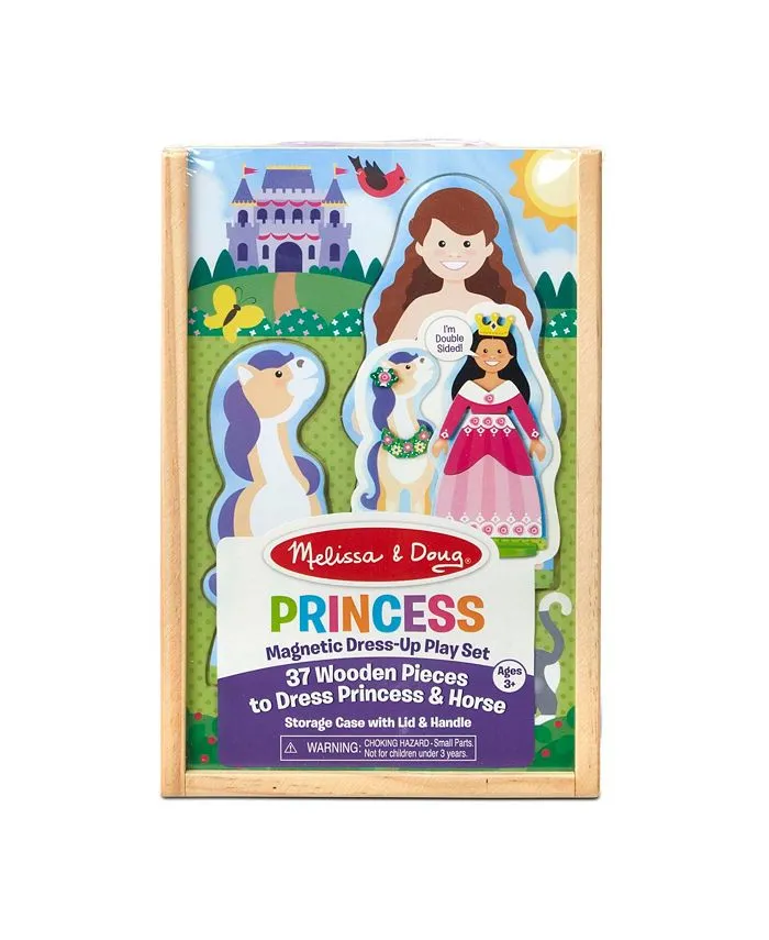 Melissa & Doug Princess Magnetic Dress-Up Play Set