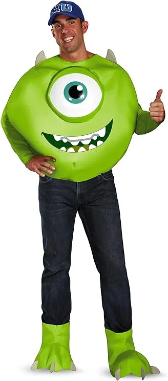 Monsters Inc. Deluxe Adult Mike Costume