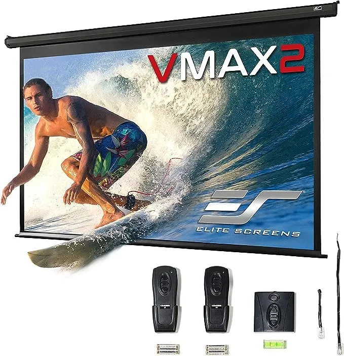 Elite Screens VMAX2 Electric Projection Screen