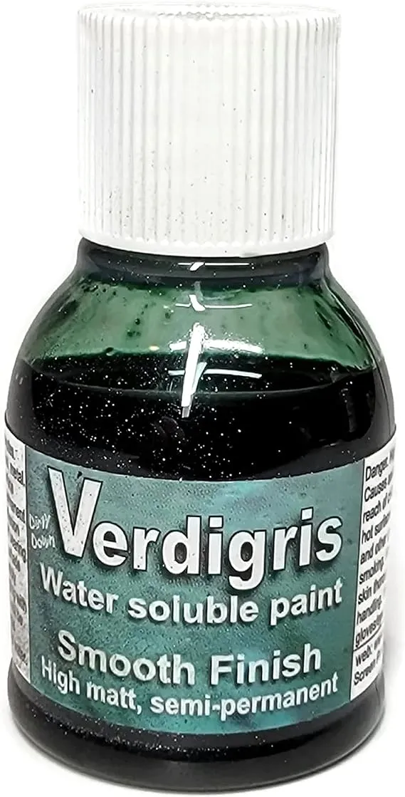 Verdigris - Water-based paint for a highly realistic verdigris effect