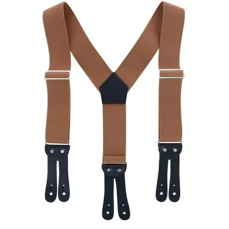 Welch Elastic Button-End Y-Back 2 Inch Work Suspenders (Men Big & Tall)