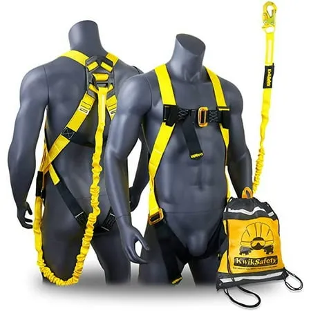 KwikSafety Charlotte NC SCORPION Safety Harness OSHA ANSI Fall Protection INTERNAL Shock Absorbing