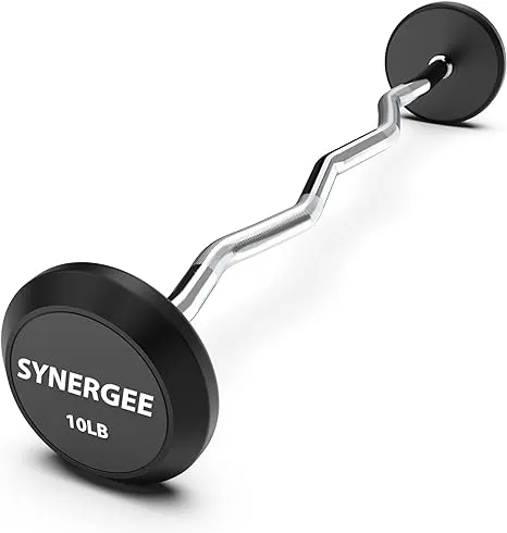 Synergee Fixed Easy Curl Barbell