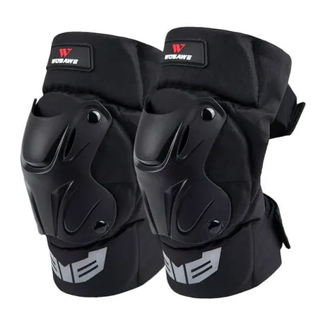 WOSAWE 1 Pair Cycling Knee Brace MTB Bike Motorcycle Riding Knee Support Protective Pads Guards Outdoor Sports Cycling Knee Protector Gear