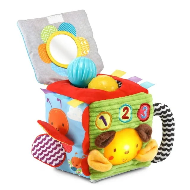 VTech Soft and Smart Sensory Cube, Multicolor, 3-24 months