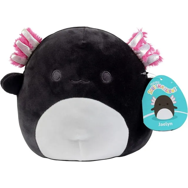 Squishmallows Original 8-Inch Jaelyn The Christmas Axolotl - Official Jazwares Plush - Collectible Soft & Squishy Stuffed Animal Toy - Add to Your Squad - Great Christmas for Kids, Girls & Boys