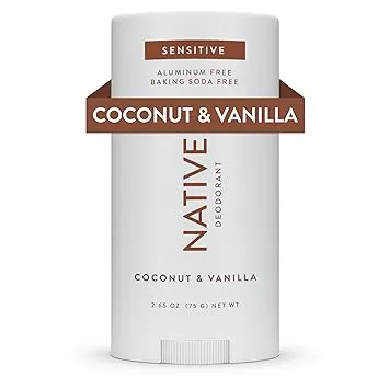 Native Sensitive Deodorant - Coconut and Vanilla - 2.65oz