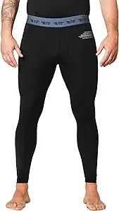 Elite Sports Men’s BJJ Spats Leggings Tights, Best Jiu Jitsu MMA no Gi spat Compression Pants for Men