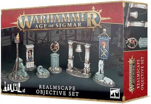 Age of Sigmar Realmscape Objective Set - Warhammer Fantasy AoS Terrain 