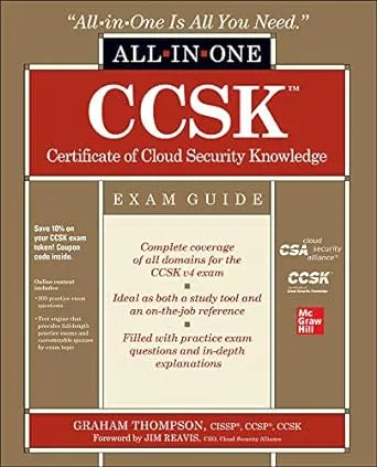 CCSK Certificate of Cloud Security Knowledge All-in-One Exam Guide