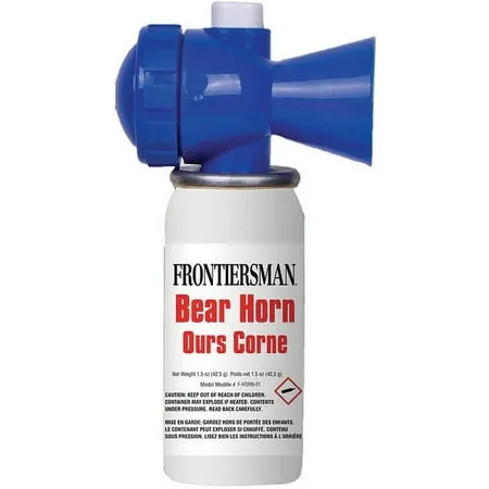 SABRE Frontiersman Bear Horn, 115dB, Audible up to 0.5 Miles (805 Meters)