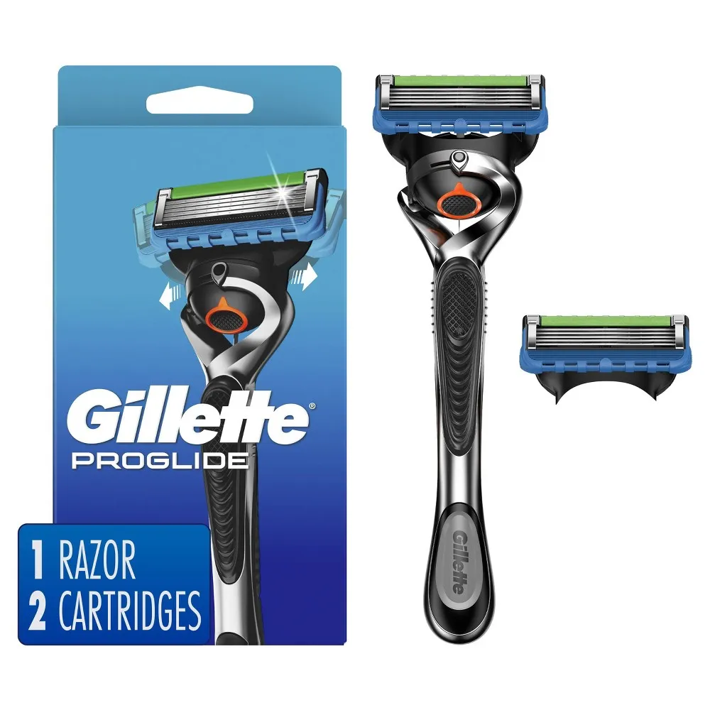 Gillette Fusion Proglide 1 Razor + 4 Cartridges Total 5 Blades BRAND NEW SEALED