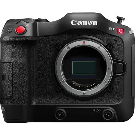 Canon EOS C70 Cinema Camera RF Mount - EF Lens Compatibility w/EF-EOS R 0.71x Adapter - 16+ Stops Dynamic Range - ND Filters - RAW Internal Recording - CMOS AF - Face Eye Detection, Subject Tracking