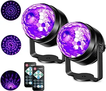 Litake UV Black Light for Glow Party