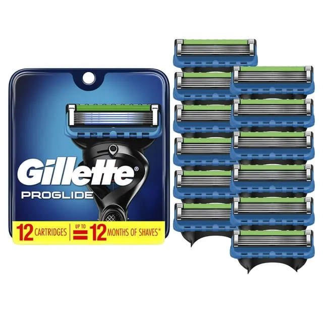 Gillette ProGlide Men's Razor Blades, 8 Blade Refills