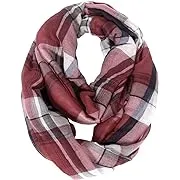 Scarfand&#039;s Plaid &amp; Tartan Winter Infinity Scarf Wraps