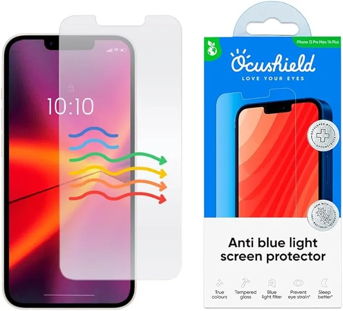 Ocushield Anti Blue Light Screen Protector for iPhone 13 Pro Max