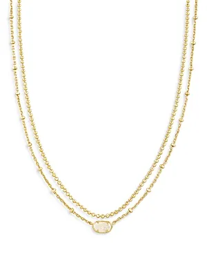 Kendra Scott Emilie Multi Strand Necklace, Fashion Jewelry for Women