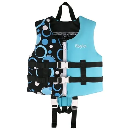 Boglia Toddler Swim Vest Floaties for Kids with Adjustable Safety Strap for Learn to Swim Children Age 1-9 Years/24-75 lbs