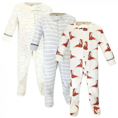 Touched by Nature Baby Girls' Organic Cotton Sleep and Play