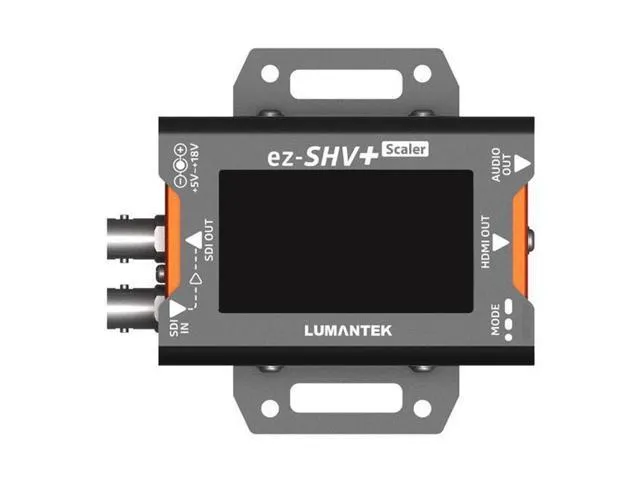 Lumantek ez-SHV+ SDI to HDMI Converter with Display and Scaler #EZ-SHV+