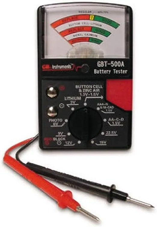 Gardner Bender GBT-500A Analog Battery Tester